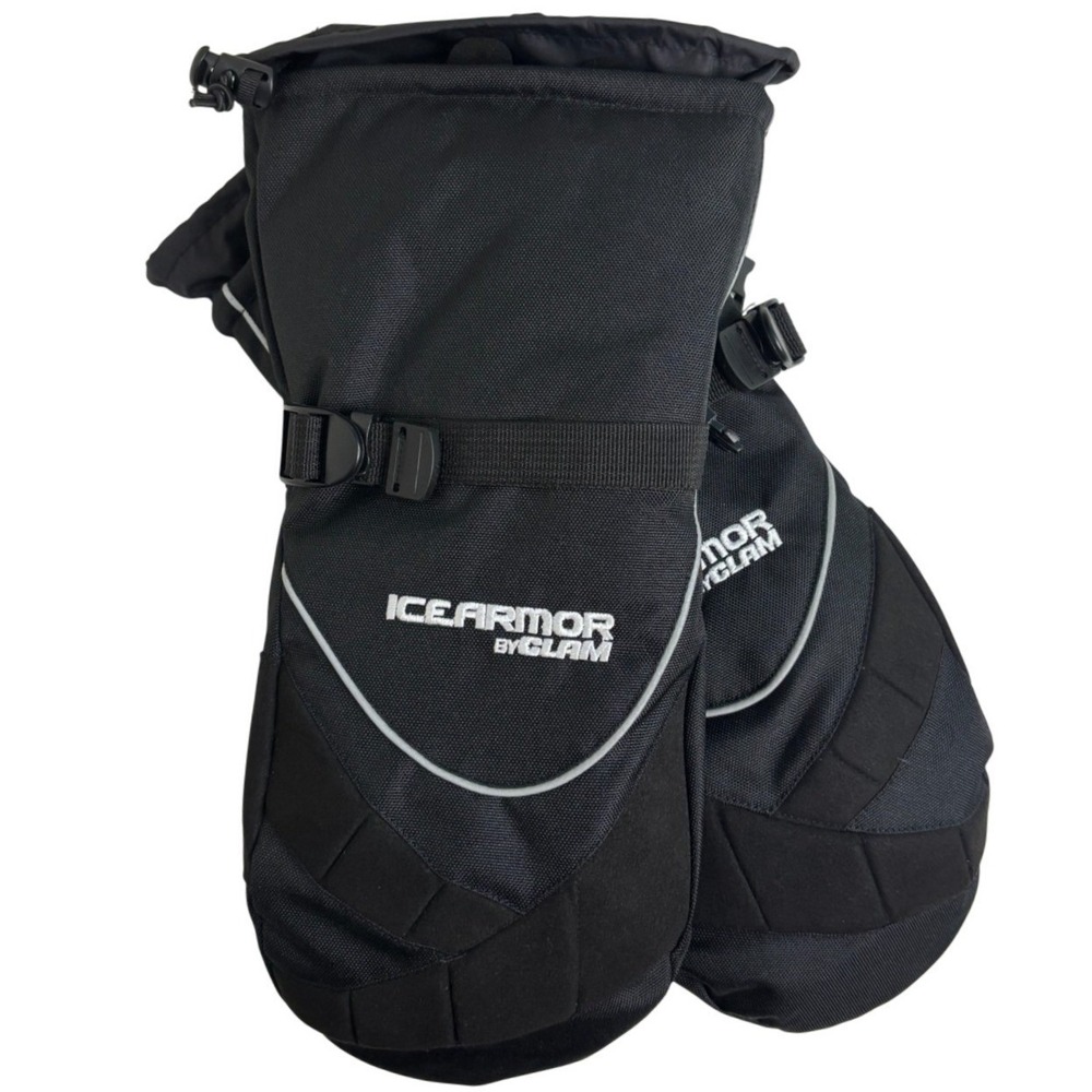 Ice Armor By Clam Mittens Mens 2XL XXL Black Thinsulate Outdoors Winter